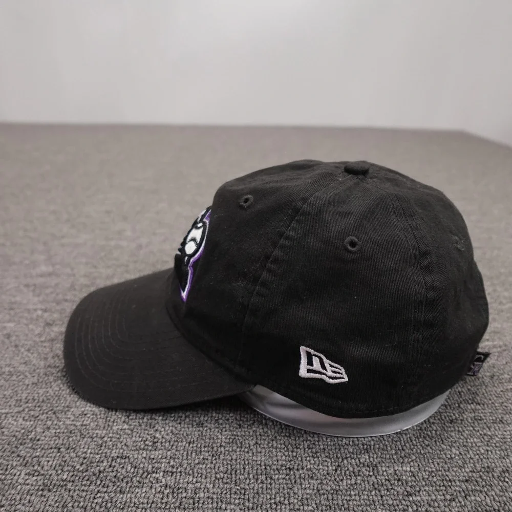 Colorado Rockies Hat Cap Strap Back Mens One Size Black MLB Baseball New Era